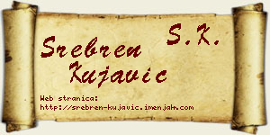 Srebren Kujavić vizit kartica